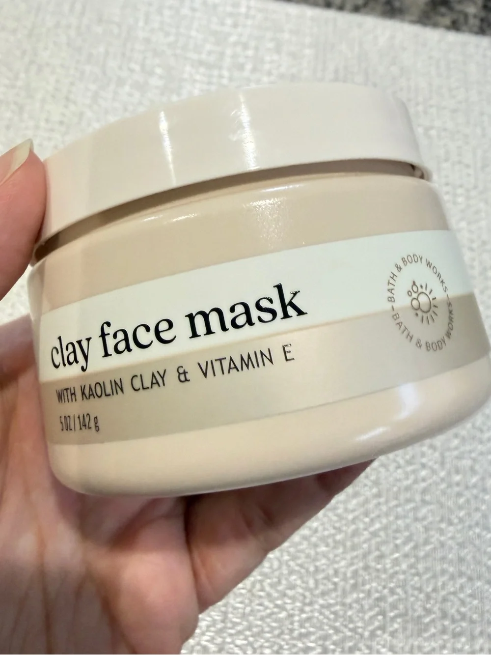 Bath & Body Works Clay Face Mask with Kaolin Clay & Vitamin E 5oz. NWT